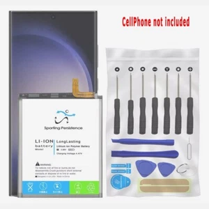 Sporting 5020mAh Battery Screwdriver Tools for Samsung Galaxy S23 Ultra SM-S918U - Picture 1 of 3