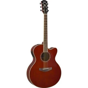 Yamaha CPX600 Root Beer Cutaway Acoustic Electric Guitar - Picture 1 of 1