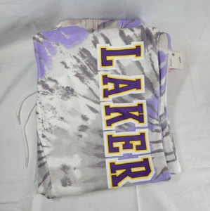 NBA LA Lakers Tie Dye Sweatpants Jogging Pants By Hybrid Women’s XS through XXL - Picture 1 of 2
