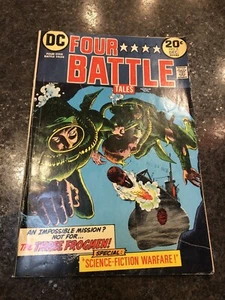 REVISTA DE CÓMICS FOUR BATTLE TALES DC COMICS DICIEMBRE #5 1972 - Imagen 1 de 1