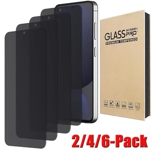 Pour Samsung Galaxy S24 FE Protection écran en verre trempé anti-espion vie privée - Photo 1 sur 16