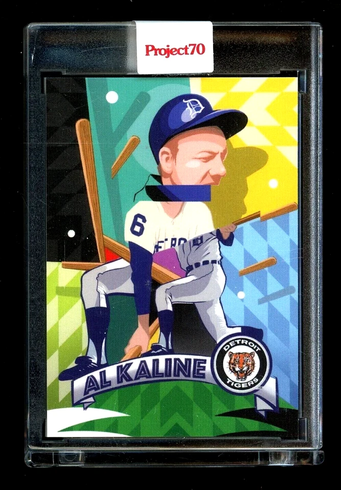 2021 Topps Project 70 #68 Al Kaline Tigers HOF By POSE and bonus cards added - Image 1 of 2