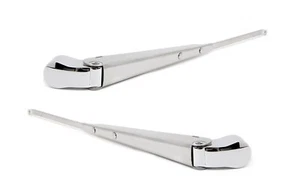 1964 - 1965 Mustang Replacement Stainless Wiper Arm Set - For Both Sides of Car - Picture 1 of 24