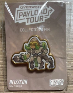 Blizzard Overwatch Orisa * Gold * Payload Tour Pin Blizzcon 2018 NEW Overwatch2 - Picture 1 of 2