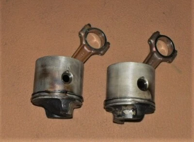 Force 50 HP 2 Stroke Piston and Rod Assembly PN 828304A-2 Fits 1996-1997 - Image 1 of 3