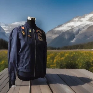 Khujo Collegejacke Blau M Neu - Bild 1 von 6