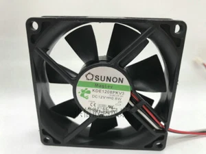 SUNON KDE1208PKV3 8CM 80*80*20MM DC12V 0.8W 3Pin Cooling Fan - Picture 1 of 3
