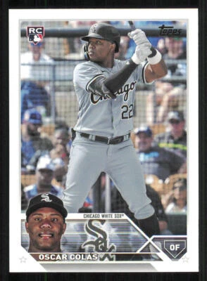 2023 Topps #545 Oscar Colas RC - Image 1 of 2