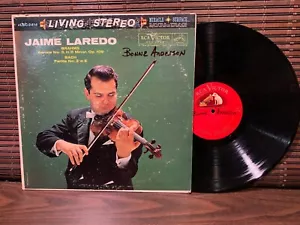 RCA LIVING STEREO LSC-2414 Shaded Dog. JAIME LAREDO Violin Plays BRAHMS & BACH - Picture 1 of 1