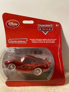 Disney Store World of CARS 1:48 Personaggio Replica Die Cast GESSATO McQUEEN HTF - Foto 1 di 6