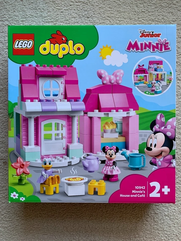 LEGO 10942 Disney Junior Duplo MINNIE'S HOUSE AND CAFE - Retired New Sealed - Image 1 of 3