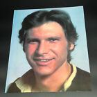 Photo Star Wars Lucas vintage grande carte postale Han Solo Harrison Ford 1977 BC3