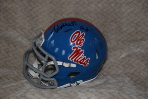 WALTER NOLEN OLE MISS REBELS SIGNED/AUTOGRAPHED MINI HELMET W/COA - Picture 1 of 4