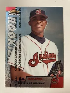 C.C. CC Sabathia 1999 Topps Finest Rookie Card #294 (2261) - Picture 1 of 2