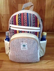 Mochila mediana de cáñamo - Imagen 1 de 10