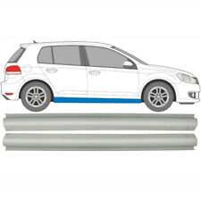 Produktbild - Für Volkswagen Golf 6 VI 2008-2013 3/5 Tür 2x Schweller Reparaturblech / Paar