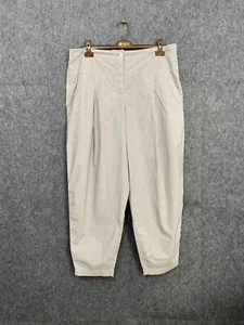 Oska Trousers Size 5 UK 18 20 Barrel Balloon Grey Cotton Lagenlook Boho - Picture 1 of 13