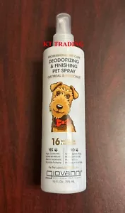 Giovanni ~ PROFESSIONAL PET CARE Deodorizing & Finishing Spray OATMEAL COCONUT - Picture 1 of 3