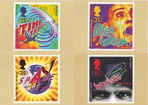 GB MINT MNH PHQ CARD POSTCARDS NO 171 1995 SCIENCE FICTION - Picture 1 of 1
