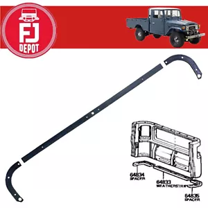 CAB CENTER RUBBER SEAL FJ45 HJ47 SPACER MOLDING FOR TOYOTA LAND CRUISER 1969-80 - Picture 1 of 2