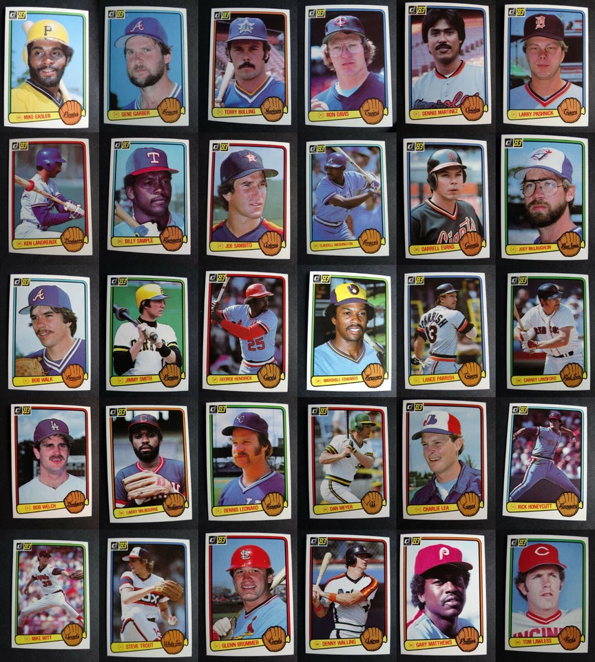 1983 Donruss Baseball Cards Complete Your Set You U Pick From List 221-420 - Image 1 of 1