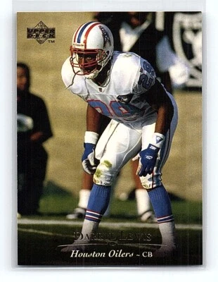 1995 Upper Deck Darryll Lewis Houston Oilers #136 - Image 1 of 2
