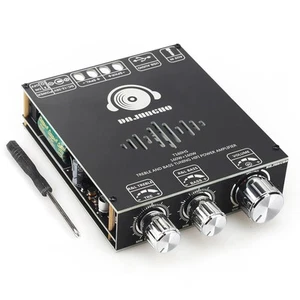 Placa Amplificador 160W+160W con Control de Agudos y Bajos, DC 12-36V, BT y... - Imagen 1 de 6
