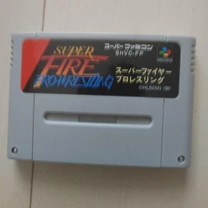 Super Fire Pro Wrestling Instruction Manual With Box - Picture 1 of 3