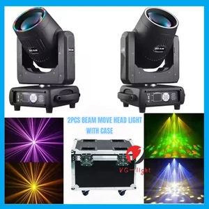 2PC With Case/ Halo Effect 295w Stage Beam Light 14r Gobo Beam Moving Head Light - Picture 1 of 10