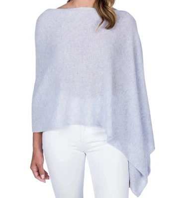 Envoltura 100 % cachemir Lilly Pulitzer | Botones dorados azules The Islands Foto 1 de 4