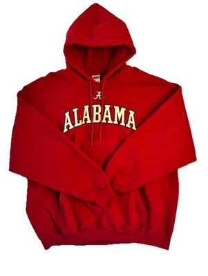 Alabama Crimson Tide Football Pullover Hoodie Sweatshirt Mens Size 2XL Red - Image 1 of 4