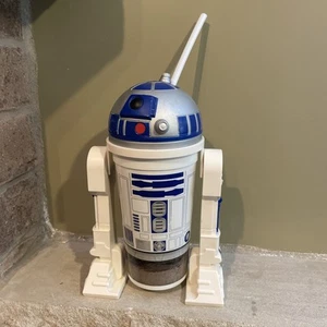 Star Wars R2D2 Taco Bell PIZZA HUT 1999 Phantom Menace Cup Promotional Rare - Picture 1 of 8
