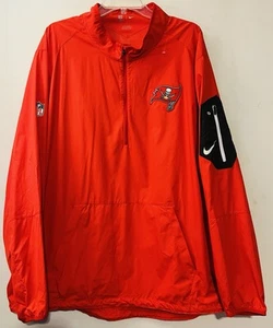 Pullover de manga larga para hombre Tampa Bay Buccaneers Nike NFL On Field 3XL rojo 1/4 cremallera - Imagen 1 de 6