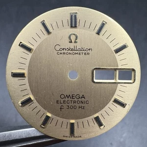 Original Vintage Omega Constellation Chronometer Electronic f300 Hz Dial 29,5mm - Bild 1 von 10