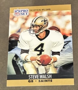 Steve Walsh, 1990 Pro Set, #769, New Orleans Saints, NFL Card - Picture 1 of 2