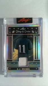 2025 Leaf Glory Of The Game - Game-Used Jersey - A.J. Brown #03/40 - Picture 1 of 2