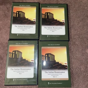 The Great Courses The Italian Renaissance Part 1-3 Complete 6 DVDS & Guidebook - Bild 1 von 1