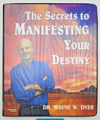 The Secrets To Manifesting Your Destiny Dr Wayne Dyer Cassette Tape Set 7ea - Image 1 of 4