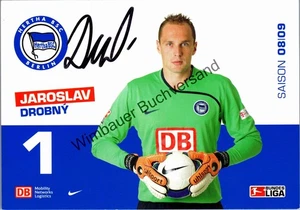 Original Autogramm Jaroslav Drobny Hertha BSC /// Autogramm Autograph signiert s - Picture 1 of 2