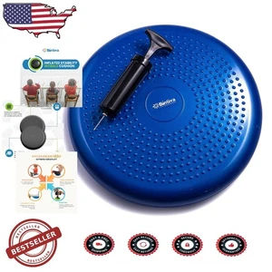 Sedile oscillante Blue Balance Disc 13" per resistenza e stabilità del nucleo - Foto 1 di 11