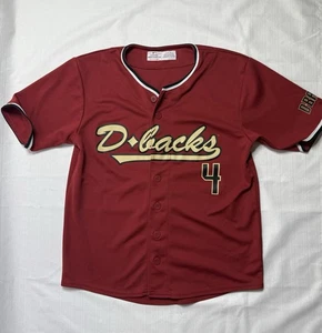 Maglia da baseball Ketel Marte Arizona Diamondbacks #4 MLB giovane/donna LRG 10/12 - Foto 1 di 7