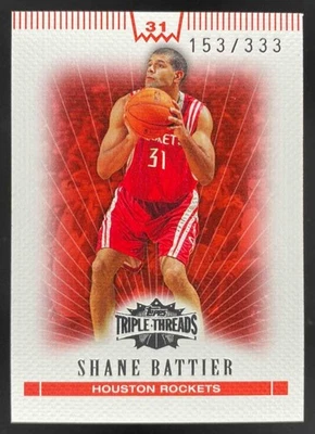 Shane Battier 2007-08 Topps Triple Threads /333 #56 Rockets - Image 1 of 4