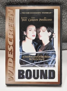 Bound Widescreen Unrated DVD 1996 Meg Tilly Gina Gershon Looks LIke NEW - Picture 1 of 4