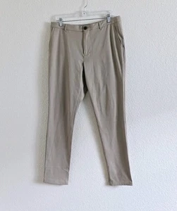 Ministry Of Supply Pants Pace Beyond Standard Khakis Men' Size 33x32 Slim Beige  - Picture 1 of 8