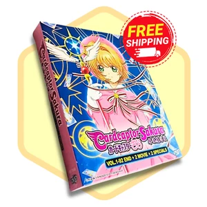 Anime DVD Cardcaptor Sakura COMPLETE Vol. 1-92 End+2 Movie+2 Specials ENG DUB - Bild 1 von 8
