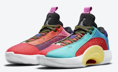 Air Jordan 35 Low DS PF "Reflexology" Multicolor DJ2831-300 EE. UU. Hombres Talla 11 Foto 1 de 4