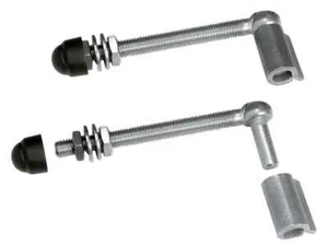 Edelstahl Scharniersatz für Gartenpforten GAM12-150, P00011583 (2 Stück) - Bild 1 von 2