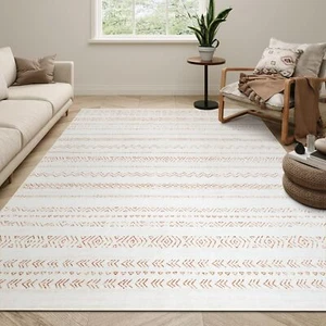 Area Rug Living Room Rugs: 5x7 Large Soft Green Machine Washable - Picture 1 of 1