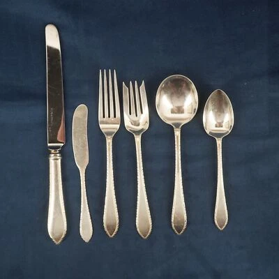 Tiffany & Co. Feather Edge Sterling Silver 6-pcs Place Setting - Free Ship US - Image 1 of 4