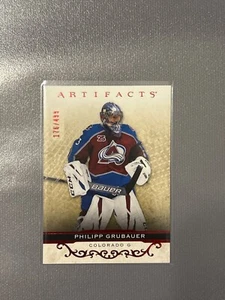 2021-22 Upper Deck Artifacts - Ruby #93 Philipp Grubauer 176/499 - Picture 1 of 2